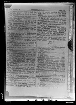 Reprodução de página do Diário Oficial de 14 de maio de 1947