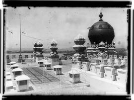 Terraço e cúpula do Pavilhão Mourisco