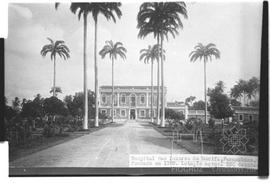 Hospital dos Lázaros de Recife, Pernambuco, fundado em 1789. Lotação atual 250 doentes