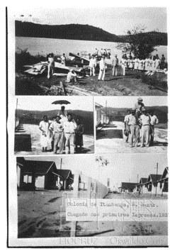 Colônia de Itanhengá, Espírito Santo. Chegada dos primeiros leprosos. 1937
