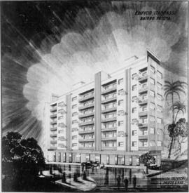 Perspectiva do Edifício Itanhassu, no Bairro de Fátima