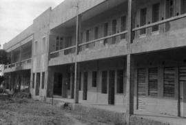 Obra do Pavilhão para tuberculosos anexo ao Hospital Getúlio Vargas