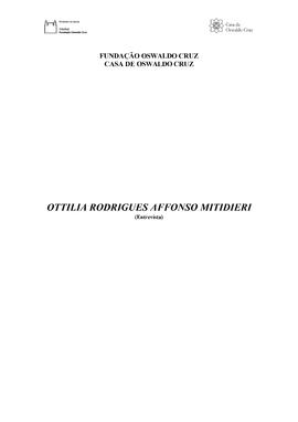 Ottilia Rodrigues Affonso Mitidieri