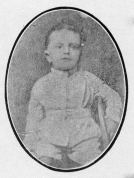 Oswaldo Cruz com três anos de idade