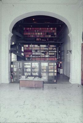 Levantamento fotográfico, biblioteca do Pavilhão Mourisco