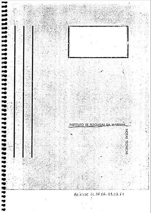 NT22/1965: Observações sobre Corrosão Biológica, em Placas de Aço na Baía de Guanabara