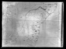 Reprodução de mapa etno-histórico do Brasil e regiões adjacentes do Museu Paraense Emilio Goeldi ...
