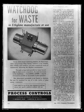 Reprodução de publicação intitulada "Watchdog for waste in Ethylene manufacture or use, p. 1...