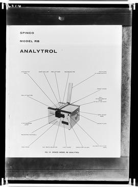 Reprodução de aparelho "Spinco Model RB Analytrol"