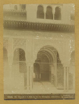 Entrada da Sala de las Hermanas. Palácio Mouro de Alhambra, Granada