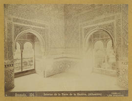 Interior da Torre de la Cautiva. Palácio Mouro de Alhambra, Granada