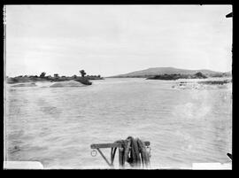 Pedras, banco de areia e dunas abaixo de Pilão Arcado, Rio São Francisco