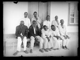 Grupo de doentes com moléstia de Chagas (forma nervosa)