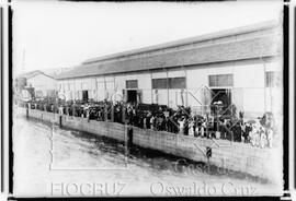 Inauguração do cais do porto