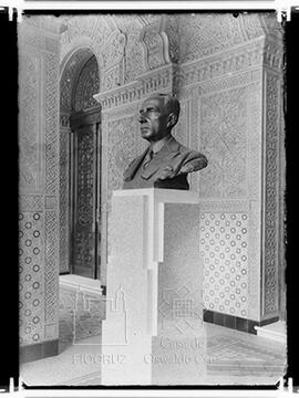 Busto de Carlos Chagas no Pavilhão Mourisco. Rio de Janeiro