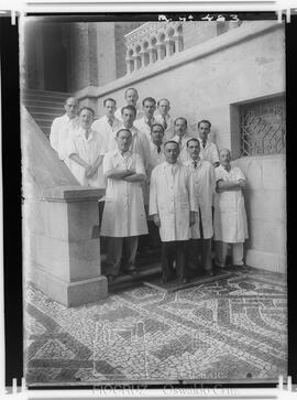 Médicos do Instituto Oswaldo Cruz e alunos do Curso de Aplicação