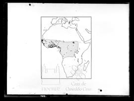 Área com febre amarela reconhecida (1921-1941): região do continente africano onde a prova de pro...