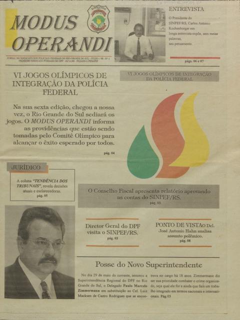 Modus Operandi - Jornal do sindicato dos policiais federais do Rio Grande do Sul