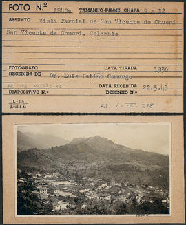 Vista Parcial de San Vicente de Chucurí