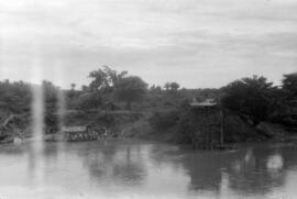Embarcação utilizada no transporte no Rio Poti