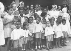 Pacientes infantis do Conjunto Sanatorial Raphael de Paula Souza