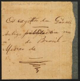 Os Esgotos da Gávea