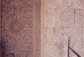 Varandas leste. Lado direito após a limpeza e esquerdo antes da limpeza