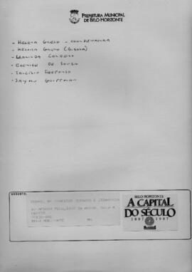 Relatório da Coordenadoria de Direitos Humanos e Cidadania da prefeitura de Belo Horizonte