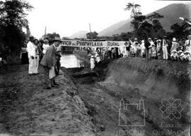 Inauguração do trecho aberto do Rio Sarapuí, entre Mesquita e Engenheiro Neiva em Mesquita (RJ)