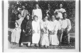 Grupo de doentes com lepra