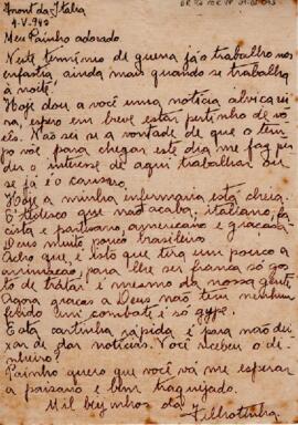 Carta de Virgínia Portocarrero para o pai