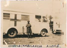 Ambulância alemã capturada