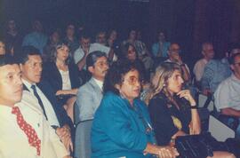 Alda Falcão e participantes da oficina na qualidade de ouvintes