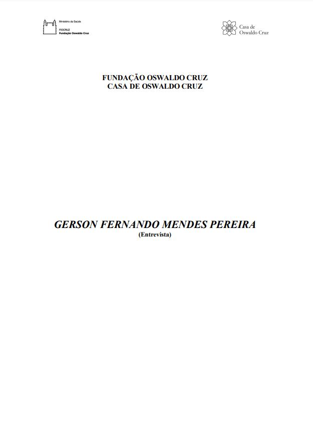 Gerson Fernando Mendes Pereira