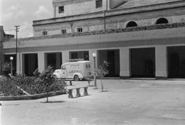 Centro de Saúde de Fortaleza, com destaque para o setor de tuberculose e ambulância