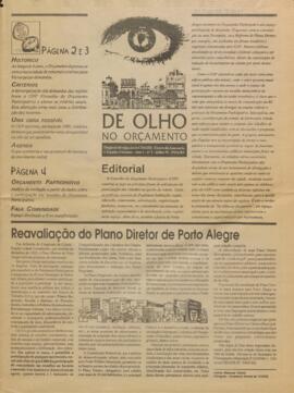 Editorial "De olho no orçamento"
