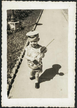 Retrato de Marcio Coutinho Ferrari, sobrinho-neto de Maria do Carmo Corrêa e Castro