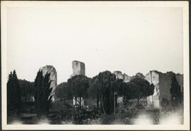 Vista das Ruínas romanas no Monte Palatino