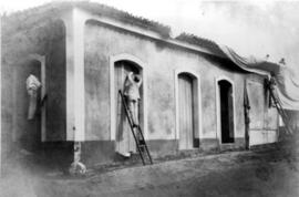 Isolamento de residência infectada pelo mosquito da febre amarela