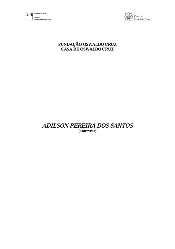 Adilson Pereira dos Santos