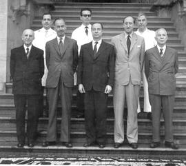 Médicos do IOC, dentre eles: Henrique Aragão, Augusto Xavier, Cássio Miranda, Rocha Lagoa e Angel...