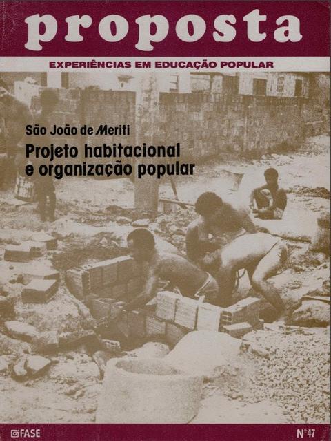 Projeto Habitacional e Organização Popular em São João de Meriti