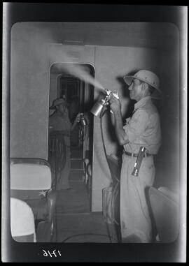 Expurgo de um avião transatlântico