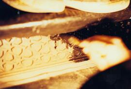 Detalhes arquitetônicos do Pavilhão Mourisco