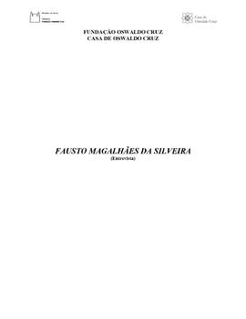 Fausto Magalhães da Silveira