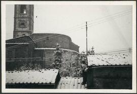 Vista de cidade na Itália durante a Segunda Guerra Mundial