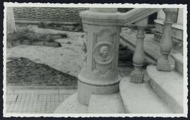 Prédio da Escola de Enfermagem Magalhães Barata, detalhe da escadaria