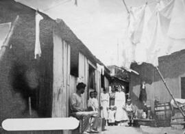 Família de moradores do Morro Santo Antônio