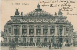 Cartão-postal e cartas de Branca Fialho para Miguel Osório de Almeida