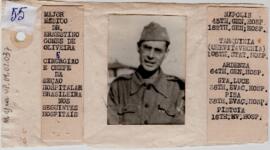 Fotografia do Major Médico Dr. Ernestino Gomes de Oliveira